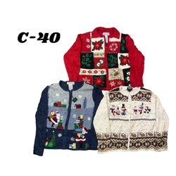 Vintage Christmas sweater( brand)Tiara internation..