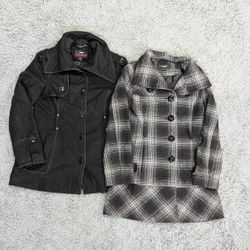 ***Y2K Wool Trench Coats – Classic Retro Outerwear..