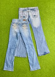 Y2k bootcut jeans id754