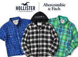 Hollister Abercrombie&fith shirts bundel