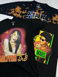 Music printed t-shirts