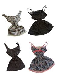 Y2K Multi Striped Scoop Neck Camisoles-ST-293