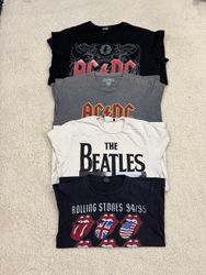 T-shirts imprimés de musique