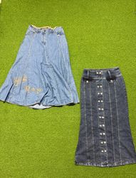 Sélection de jupes maxi en denim Yv1527 8P