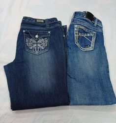 CR11886 Y2K Flare Jeans