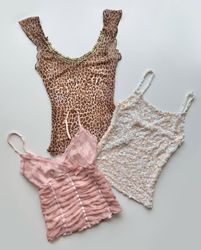 Y2K cami tops
