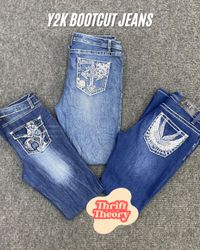 🔴 Y2K Bootcut Jeans - (23/10)