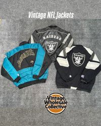 🔴 Jaquetas Vintage da NFL - (10/10)