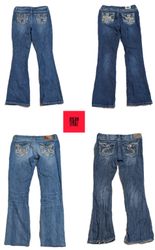 JEANS D'INSPIRATION Y2K DESIGNER