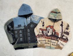 Upcycle Tapestry Hoodie (Dv-9-182)