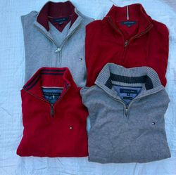 Tommy Hilfiger 1/4 zip sweaters