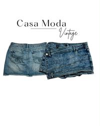180726-6 Denim mini skirts 15 pcs