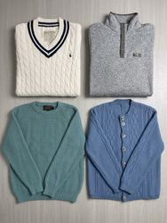 Branded Heavy Knitted Sweater LL Bean Boss Nautica..