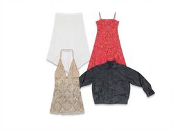 (FV-2471) Leather ,Lace&Trouble