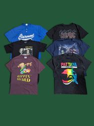 SINGLE STITCH TEES music, disney, movie, vintage