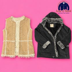 AFGHAN COATS AND VEST