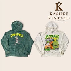 Graphic Printed Pullover Hoodies