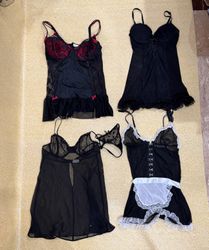 TH324 Y2K Embroidered Midi Mesh Dress Coquette Fai..