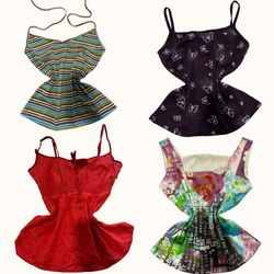 Y2K Fairy Butterfly Cami Tops - ST-070