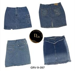 Women’s Denim Midi Skirt – Trendy Everyday Fashion..