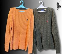 Ralph lauren cable knit sweaters