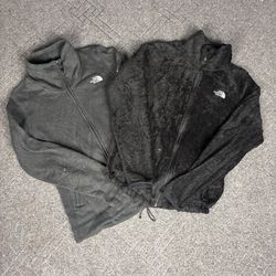 The North Face Fleece Jackets (CV:253)