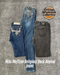🔴 Miss Me/ True Religion / Rock Revival Jeans - (..