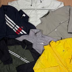 Branded track jackets