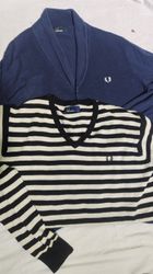 Suéteres de Malha Fred Perry