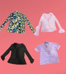 Y2K Floral Blouses - wc#77 (13/09)