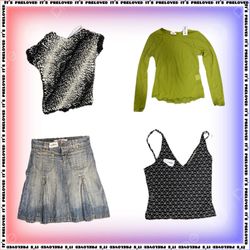 Y2K Style Favourites - tops (RR-1474)
