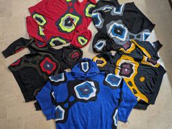 Upcycle Nike Pattern Hoodies