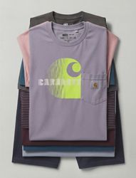 PREMIUMS BRANDS CARHARTT T SHIRT MIXED