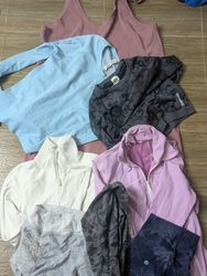 Lululemon, Gymshark Tops Shorts and Sweatpants