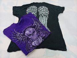 CR11265 Vintage Skull T-Shirts