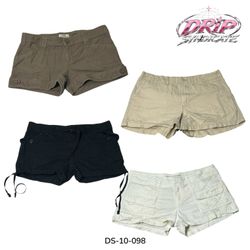 Trendy Cotton Mini Shorts for Effortless Looks (DS..