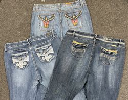 Y2K Jeans - Bt em 21 ( 11 pcs)