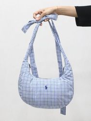 CR1238 Upcycled Tie-Strap Shoulder Bags