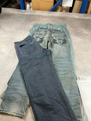 Washed japan style baggy jeans men | shipping from..