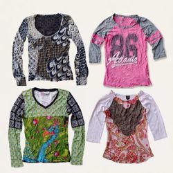 Y2K women's tops