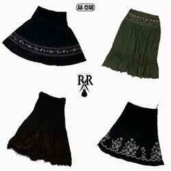 Y2K Unique Corduroy Skirts (AA-1248)