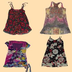 Y2K Unique Mixed Tops