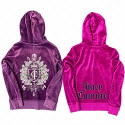 Juicy Couture Velour Zip Hoodies and Track Tops