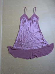 TH409 Y2K Vintage Silk Party Slip Dress | 2000s Sa..