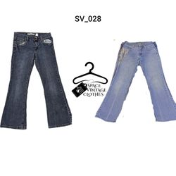 Flared Denim Jeans