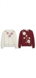 (FV-2602)     Vintage Embroidered Knitwear & Fair ..