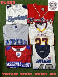 Vintage mix sports jersey T-shirt Tr 137