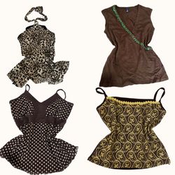 Y2K Retro Riot Cami Tops - ST-082
