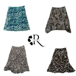 Y2K Era Brightney Girl Poly Maxi Skirt RW-2289
