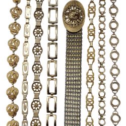 Y2K Golden Chain Belts